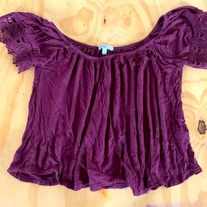 Off the shoulder top